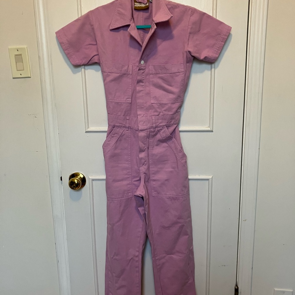 Big Bud Press Lavender Short Sleeve Jumpsuit